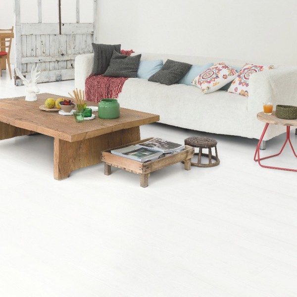 Ламинат Quick Step Impressive IM1859 Белоснежный Ламинат Quick Step Impressive IM1859 Белоснежный