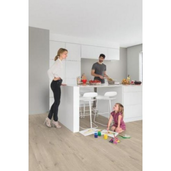 Виниловый пол Quick-Step Pulse Click Plus Дуб хлопковый бежевый PUCP40103 Виниловый пол Quick-Step Pulse Click Plus Дуб хлопковый бежевый PUCP40103