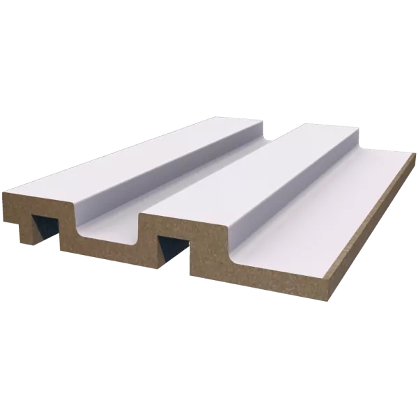 Реечная панель WellMaker ПН-37 МДФ Белабел 2800x123x19