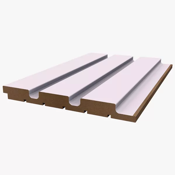 Реечная панель WellMaker ПН-43 МДФ Белабел 2800x123x12