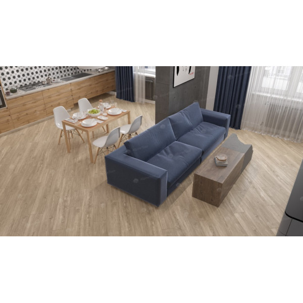 Кварцвиниловая плитка LVT Alpine Floor Sequoia Lvt Секвойя Коньячная ЕСО 6-2 Lvt