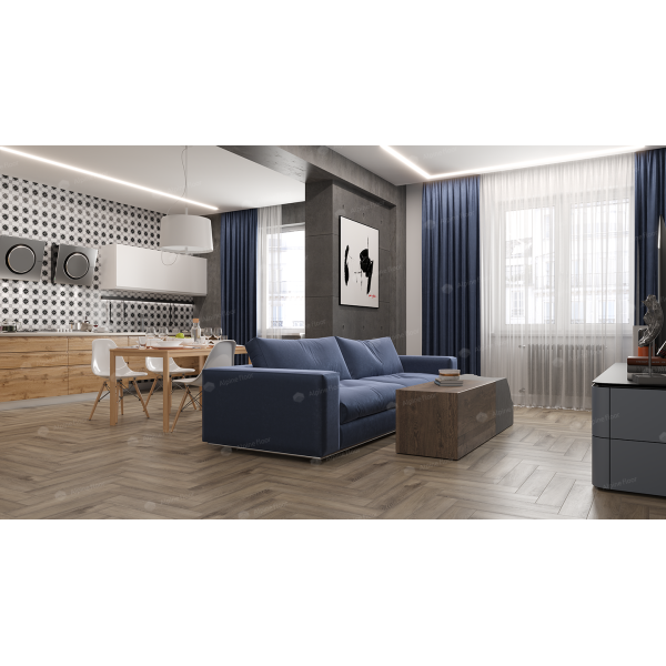 SPC ламинат Alpine Floor Parquet Light Дуб Исида ЕСО 13-15 MC