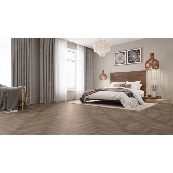 Кварцвиниловая плитка LVT Alpine Floor Parquet Lvt Плитка Дуб Насыщенный ЕСО 16-7
