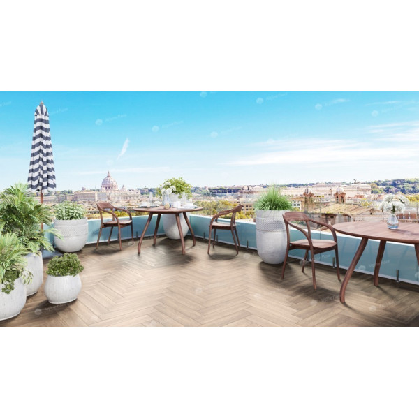 Кварцвиниловая плитка LVT Alpine Floor Parquet Lvt Макадамия ЕСО 16-10