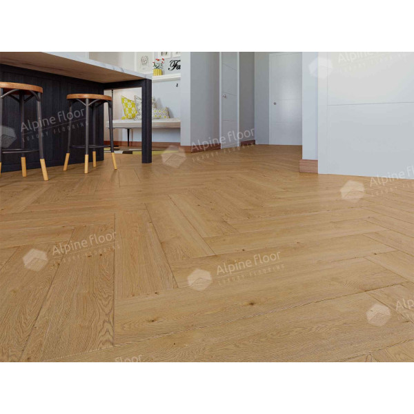 Кварцвиниловая плитка LVT Alpine Floor Parquet Lvt Дуб Хатиса ЕСО 16-27 Кварцвиниловая плитка LVT Alpine Floor Parquet Lvt Дуб Хатиса ЕСО 16-27