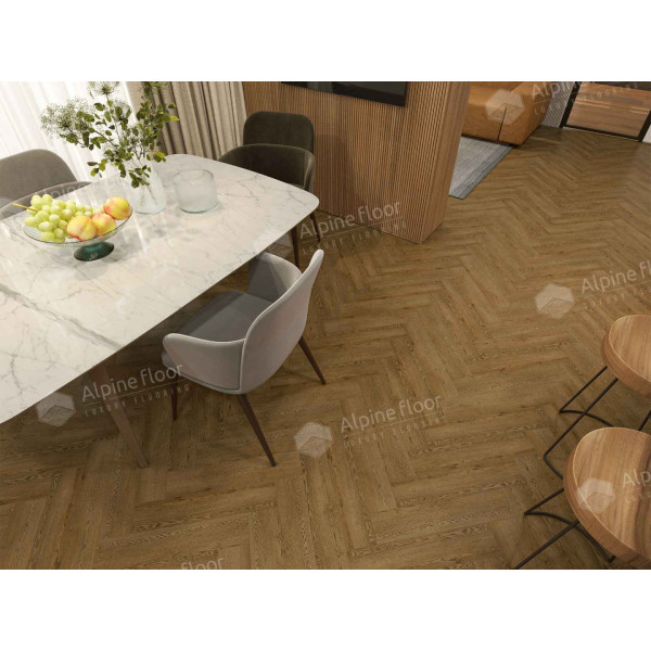 Кварцвиниловая плитка LVT Alpine Floor Parquet Lvt Дуб Селена ЕСО 16-32 Кварцвиниловая плитка LVT Alpine Floor Parquet Lvt Дуб Селена ЕСО 16-32