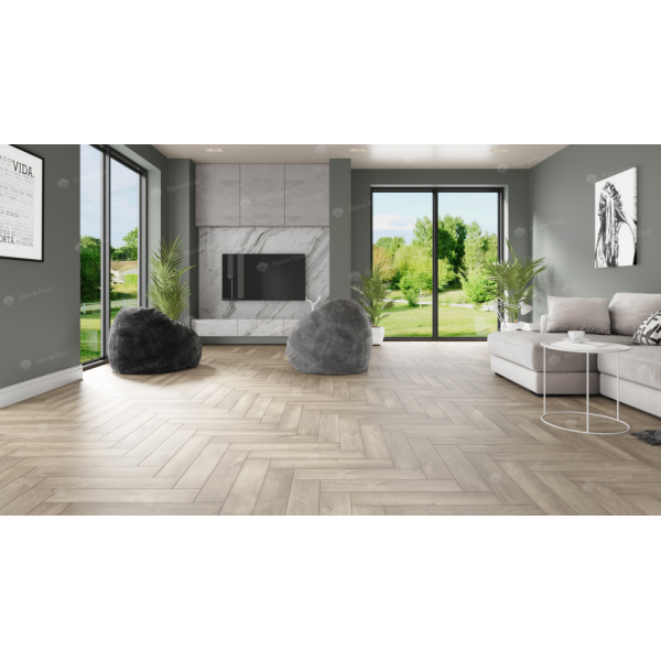 SPC ламинат Alpine Floor Parquet Premium Дуб Натуральный Отбеленный ЕСО 19-5 MC