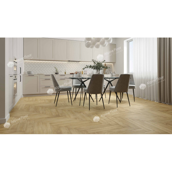 SPC ламинат Alpine Floor Parquet Premium Дуб Ваниль Селект ЕСО 19-3 MC SPC ламинат Alpine Floor Parquet Premium Дуб Ваниль Селект ЕСО 19-3 MC