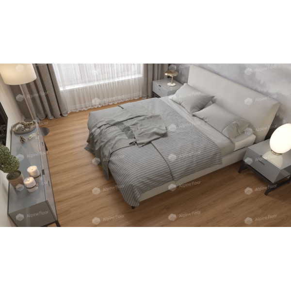 Кварцвиниловая плитка LVT Alpine Floor Easy Line Дуб Рыжий ЕСО 3-21