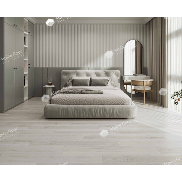 Кварцвиниловая плитка LVT Alpine Floor Easy Line Дуб Полярный ЕСО 3-19 Кварцвиниловая плитка LVT Alpine Floor Easy Line Дуб Полярный ЕСО 3-19