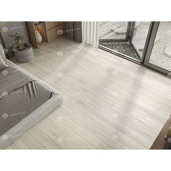 Кварцвиниловая плитка LVT Alpine Floor Ultra Дуб Пепельный ЕСО 5-16 Кварцвиниловая плитка LVT Alpine Floor Ultra Дуб Пепельный ЕСО 5-16