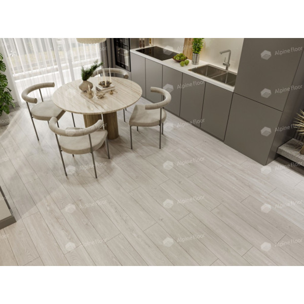 Кварцвиниловая плитка LVT Alpine Floor Sequoia Lvt Секвойя Титан ЕСО 6-1 Lvt