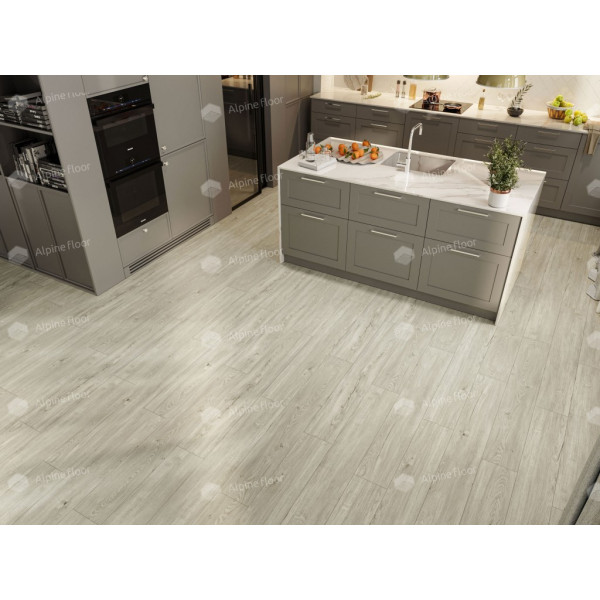 SPC ламинат Alpine Floor Sequoia Секвойя Снежная ЕСО 6-8 Spc