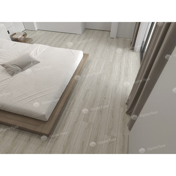 Кварцвиниловая плитка LVT Alpine Floor Easy Line Дуб Кофейный ЕСО 3-15