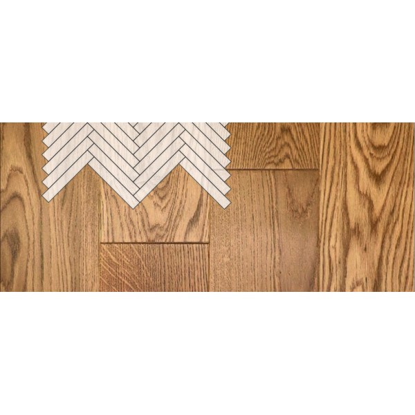 Инженерная доска Primavera Английская Елка Дуб Abeto Натур