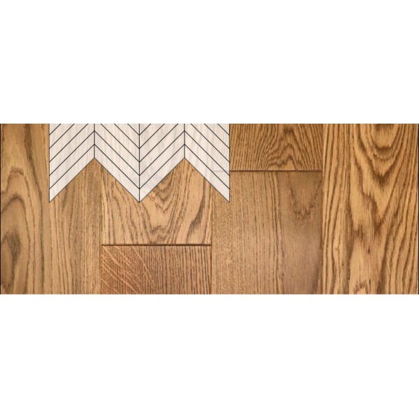 Инженерная доска Primavera Французская Елка Дуб Abeto Натур