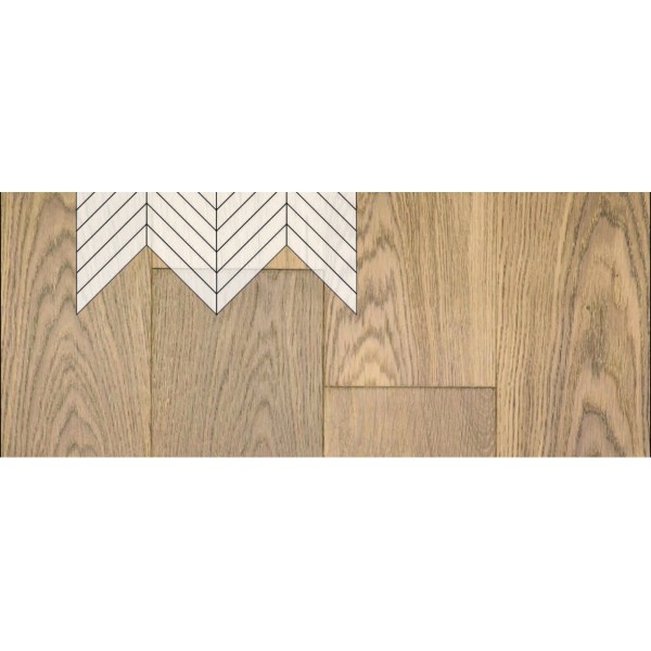 Инженерная доска Primavera Французская Елка Дуб Flecha Натур