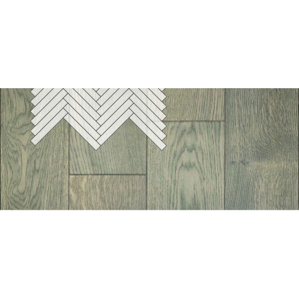 Инженерная доска Primavera Английская ёлка Дуб Fresno Натур