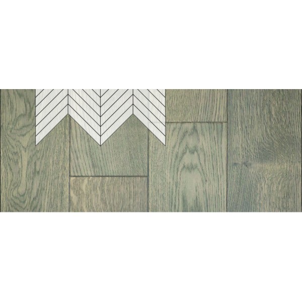 Инженерная доска Primavera Французская Елка Дуб Fresno Натур