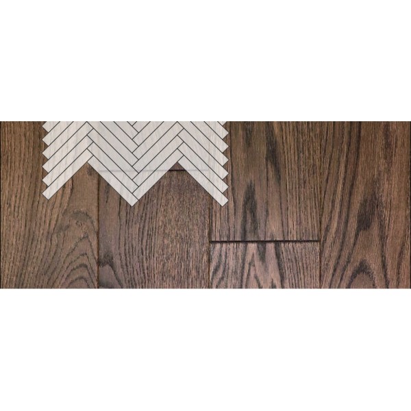 Инженерная доска Primavera Английская Елка Дуб Polvo Рустик