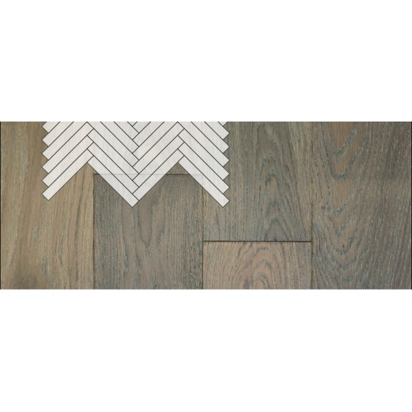 Инженерная доска Primavera Английская Елка Дуб Pomelo Натур