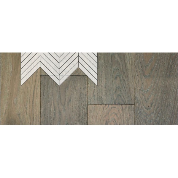 Инженерная доска Primavera Французская Елка Дуб Pomelo Натур