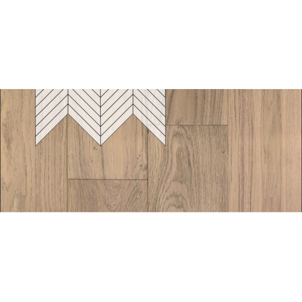Инженерная доска Primavera Французская Елка Дуб Disparo Натур